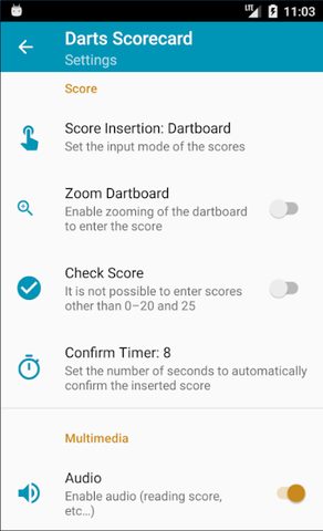 Screenshot 4: Darts Scorecard