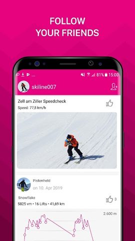 Screenshot 1: Skiline