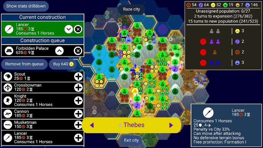 Screenshot 2: Unciv