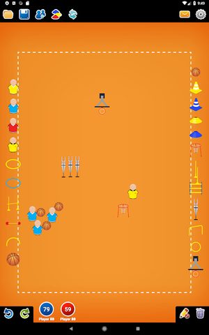 Screenshot 10: Coach Tactic Board: Basketball
