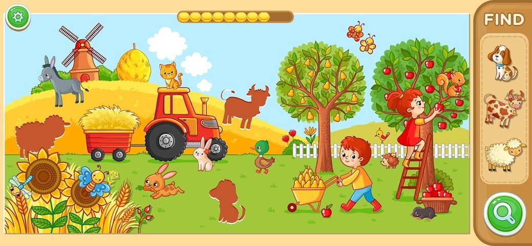 Screenshot 4: Hidden Animals: Games for kids