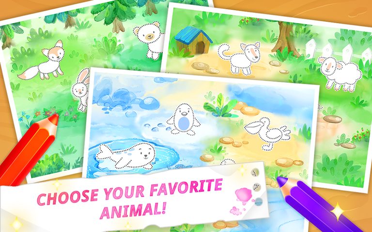 Screenshot 10: Baby drawing for kids - easy animal drawings