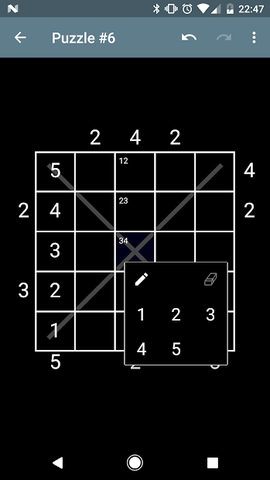 Screenshot 3: Skyscrapers Number Puzzle