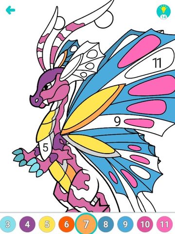 Screenshot 4: Color Fill - Color by Number