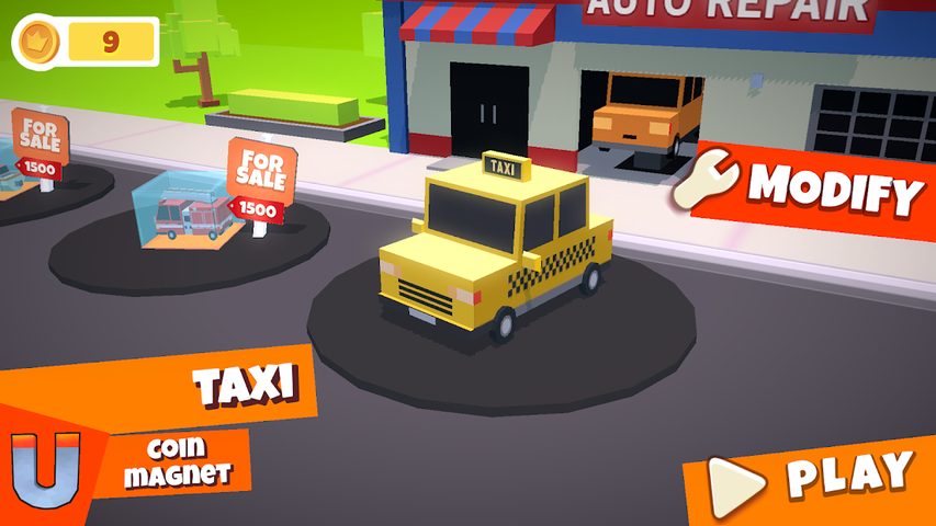 Screenshot 6: Tiny Road - Arcade cars with crazy powers