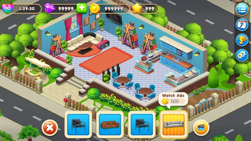 Screenshot 7: Cooking Design - City Decorate, Home Decor Games