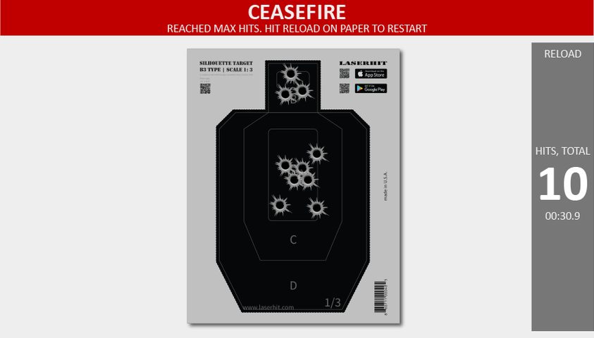 Screenshot 3: LaserHIT