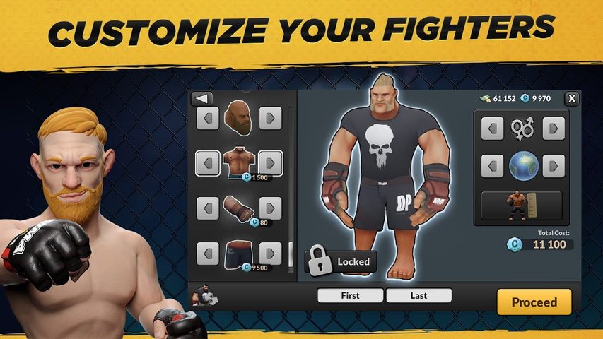 Screenshot 2: MMA Manager: Fight Hard
