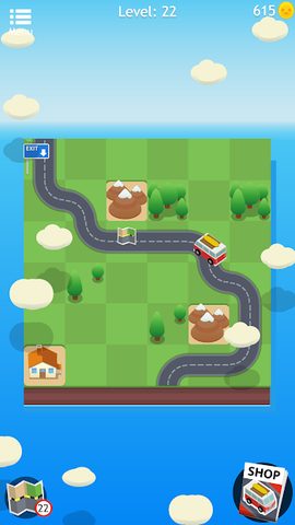 Screenshot 3: Road Trip FRVR - Connect the Way of the Car Puzzle