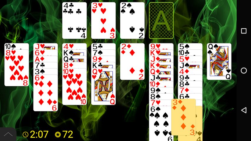 Screenshot 1: Selective Castle Solitaire