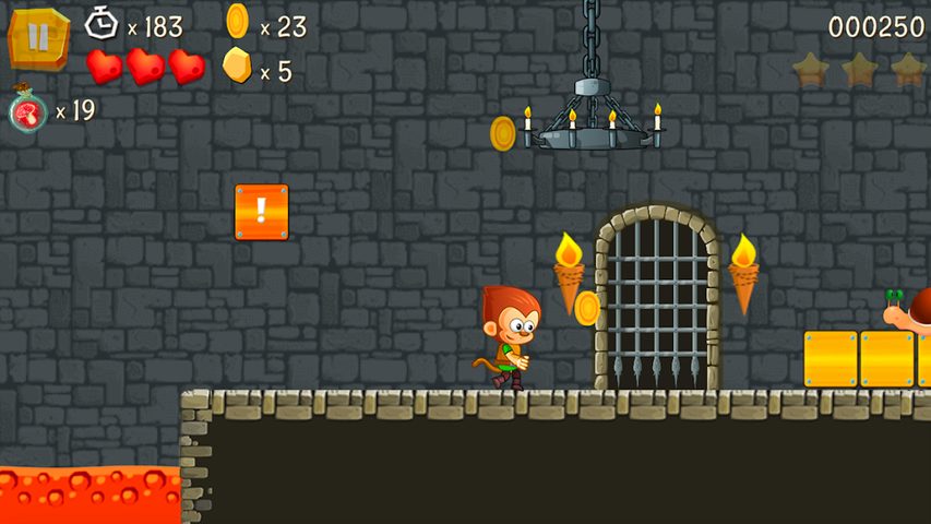Screenshot 6: Super Kong Jump - Monkey Bros & Banana Forest Tale