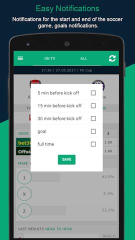 Screenshot 3: Soccer Live on TV