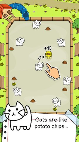 Screenshot 1: Cat Evolution: Merge Animals