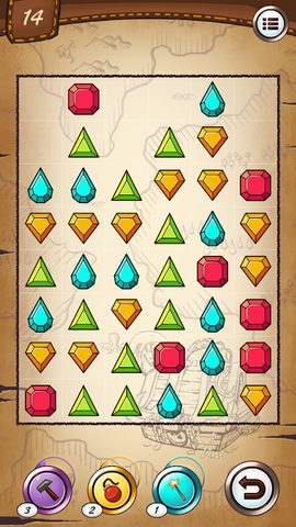 Screenshot 2: Jewels Treasure Hunter