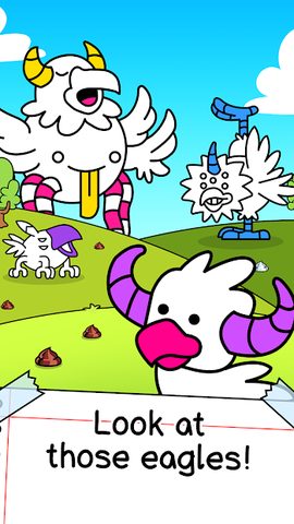 Screenshot 1: Eagle Evolution: Merge Animals