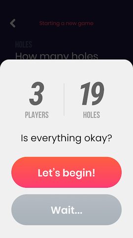 Screenshot 5: My Minigolf Scorecard X