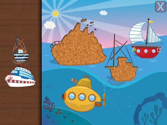 Screenshot 19: Trains Jigsaw Puzzles for Kids