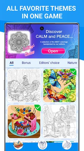 Screenshot 2: Happy Canvas™: Color by Number