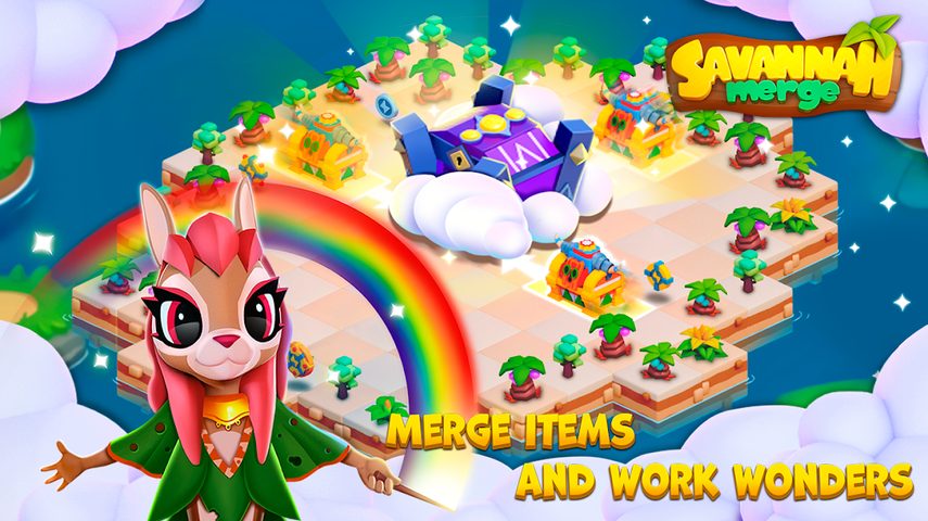 Screenshot 16: Savannah Merge! Safari animals