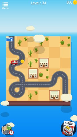 Screenshot 4: Road Trip FRVR - Connect the Way of the Car Puzzle
