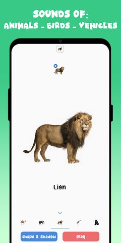 Screenshot 3: Baby First Words, Flashcards & Educational Games