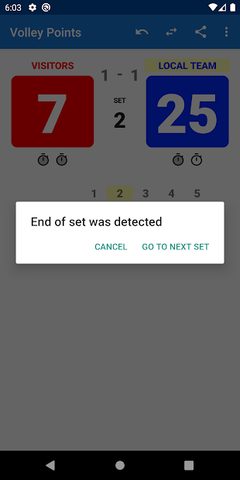 Screenshot 5: Volleyball Scoreboard
