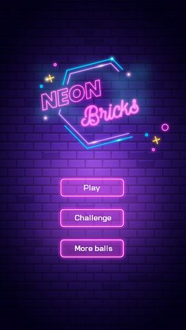 Screenshot 5: Brick Breaker - Neon Bricks