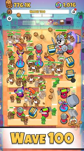 Screenshot 2: Cookies TD - Idle Tower Defense Games