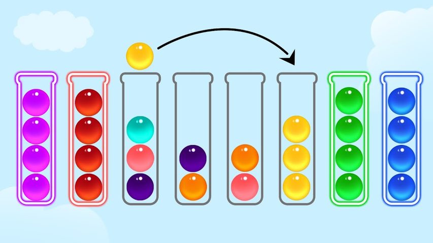 Screenshot 6: Bubble Sort Color Puzzle