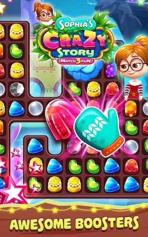 Screenshot 3: Crazy Story - Match 3 Games