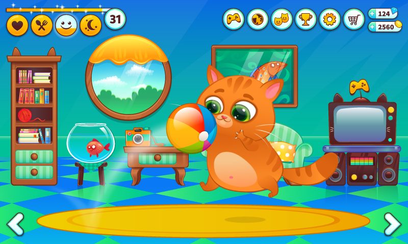 Screenshot 3: Bubbu – My Virtual Pet Cat