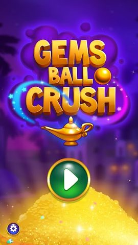 Screenshot 1: Gems Ball Crush: Arkanoid Game