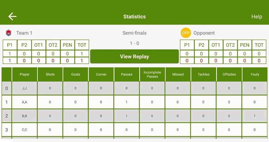 Screenshot 7: iTrackSoccer Stats