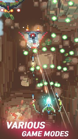 Screenshot 3: Sky Wings: Pixel Fighter 3D