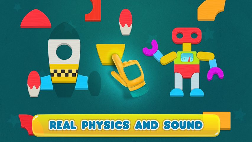Screenshot 16: Cosmo Shapes Puzzles for kids