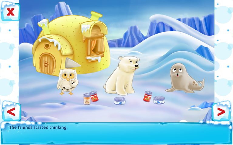 Screenshot 10: Polar Bear Cub - Fairy Tale with Games Free