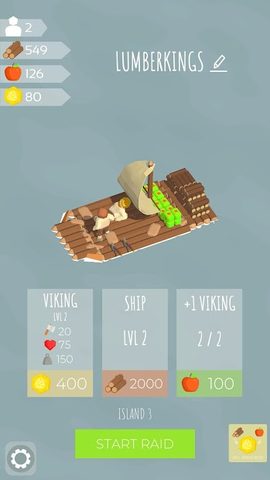 Screenshot 1: Vikings of Valheim - Raid Game