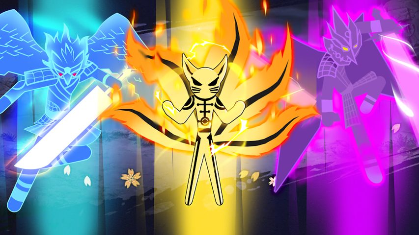 Screenshot 3: Stickman Ninja Fight - Shinobi Epic Battle