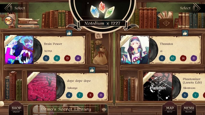 Screenshot 5: Lanota - Music game with story
