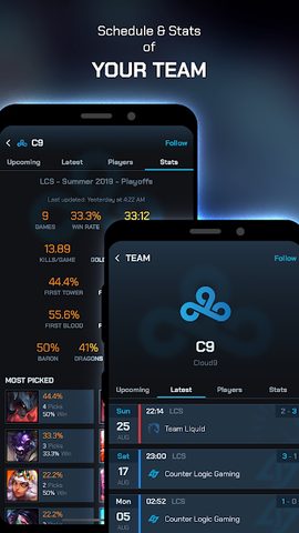 Screenshot 6: ParaScore - LoL Schedule, Scores, Standings, Stats