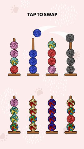 Screenshot 1: Wool Ball Sort Puzzle