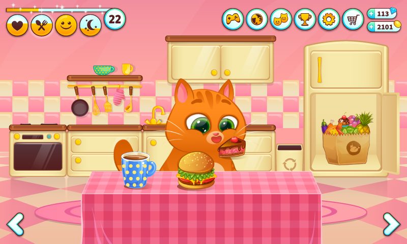 Screenshot 2: Bubbu – My Virtual Pet Cat