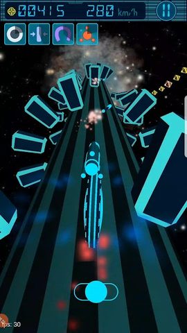 Screenshot 3: Unreal Space Racing