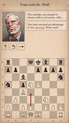 Screenshot 6: Learn Chess with Dr. Wolf