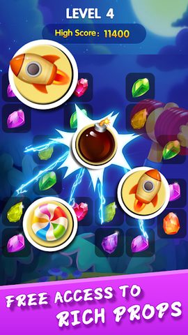 Screenshot 1: Super Gem Onet Blast