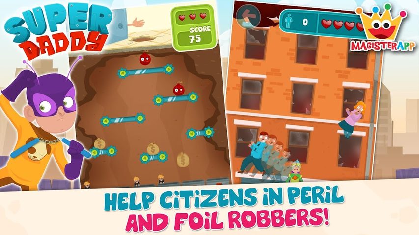 Screenshot 3: Super Daddy - Dress Up a Hero