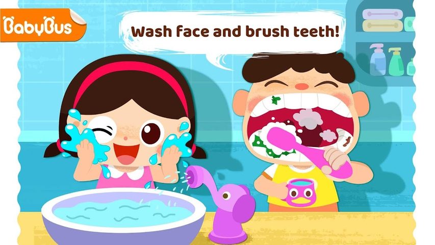 Screenshot 1: Baby Panda Care: Daily Habits