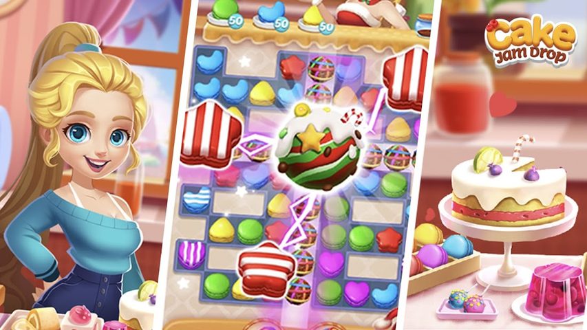 Screenshot 9: Cake Jam Drop