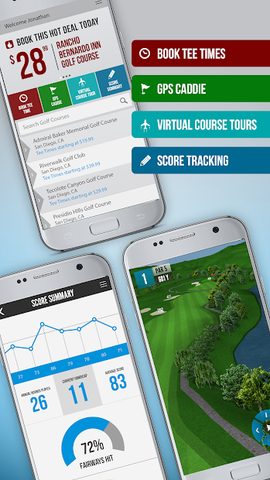 Screenshot 1: iGolf - GPS & Tee Times