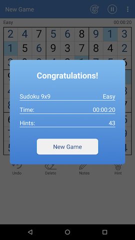 Screenshot 5: Daily Sudoku free puzzle